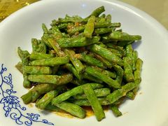 盐蛋黄四季豆-祥云精致湘菜馆(东1时区店)