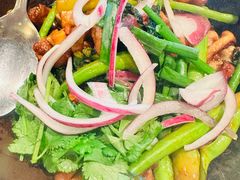 砂锅芥兰啫啫双肠-汤城小厨•粤菜•靓汤(苏州街店)