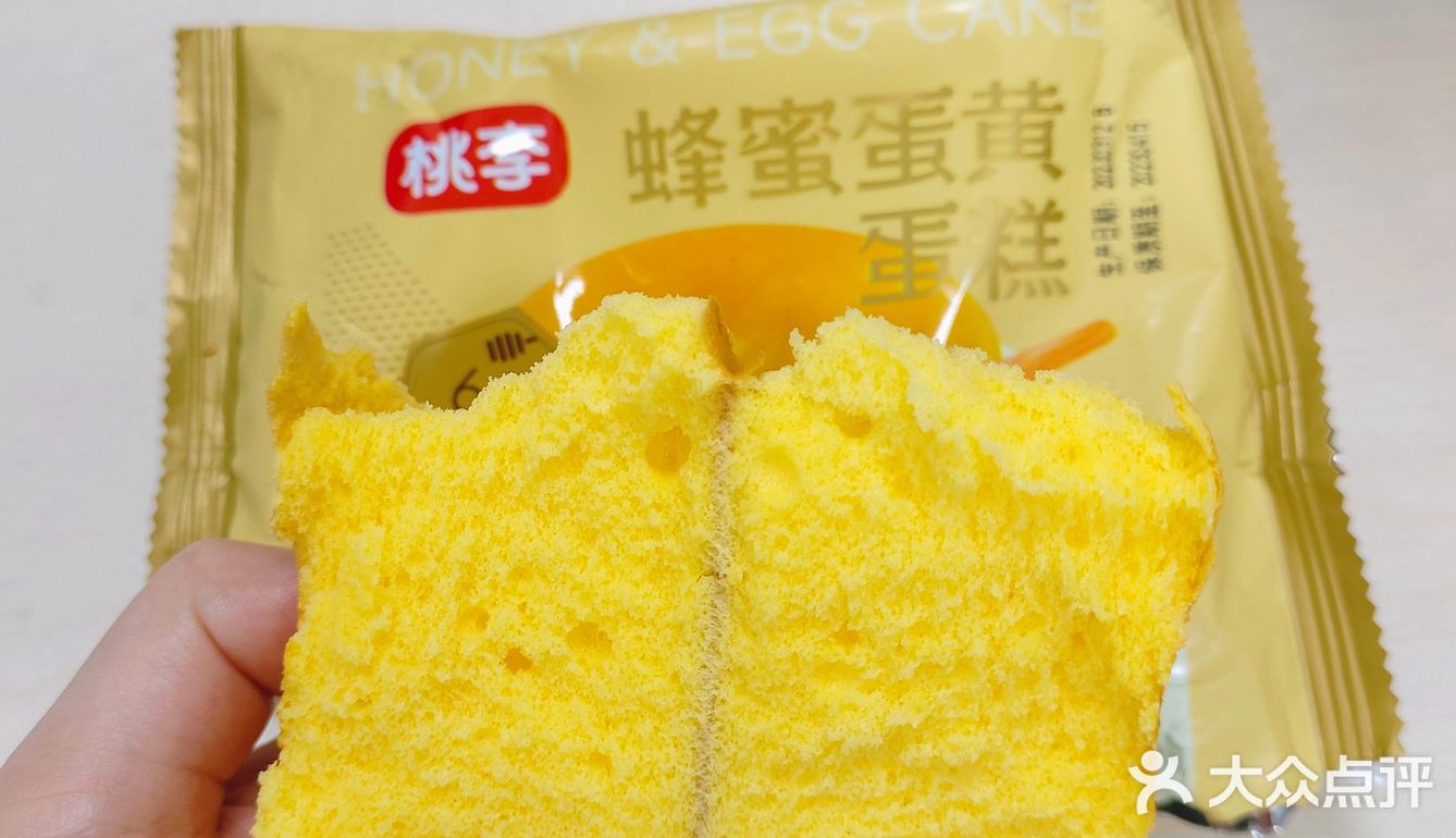 桃李🍯蜂蜜蛋黄蛋糕 面包脑袋的我爱了💯