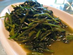 蒜泥山芋苗-风味小馆(天目湖宾馆店)
