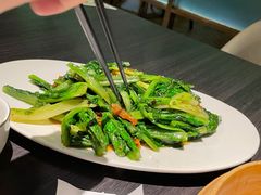 豆豉鲮鱼炒时蔬-鹊玥·粤菜小馆(汇智国际商业中心店)