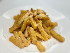 咸蛋黄焗红薯-三兴饭店