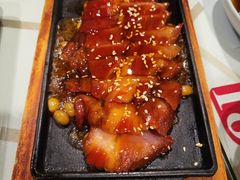 招牌蜜汁铁板叉烧-香港威特瑞茶餐厅(小白楼音乐厅店)