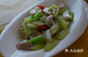 Celery and Water Chestnuts