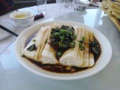 皮蛋豆腐-闻道食府烙饼卷带鱼(原车耳营店原大觉寺店)