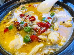 招牌百香果酸辣鱼-尽善百年古院餐厅(王家老宅店)