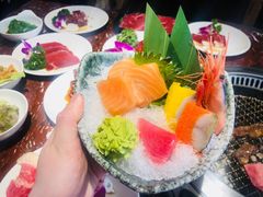三文鱼刺身-和牛村烧肉放题(淄博王府井店)