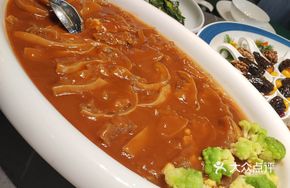 Braised Ox Palm in Abalone Sauce