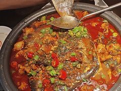 -探鱼·鲜青椒爽麻烤鱼(广州花都来又来店)