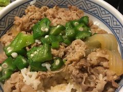 秋葵牛肉饭-吉野家(上海美罗城店)