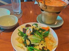 蚝油炒杂菜-mango tree芒果树泰国餐厅(青岛万象城店)