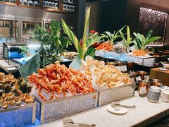 自助取餐区-厦门泰地万豪酒店-贡厨自助餐厅
