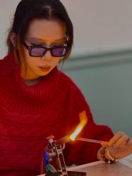 -烬·烧玻璃diy灯工玻璃艺术·银饰工作室