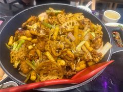 干锅牛蛙-椒行天下干锅牛蛙·(万宝店)