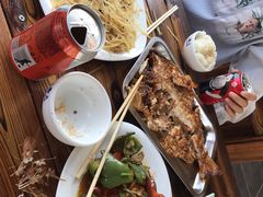 炭烤虹鳟鱼-小饭桶(野三坡百里峡店)