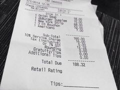 账单-db Bistro & Oyster Bar by Daniel Boulud(滨海湾金沙店)