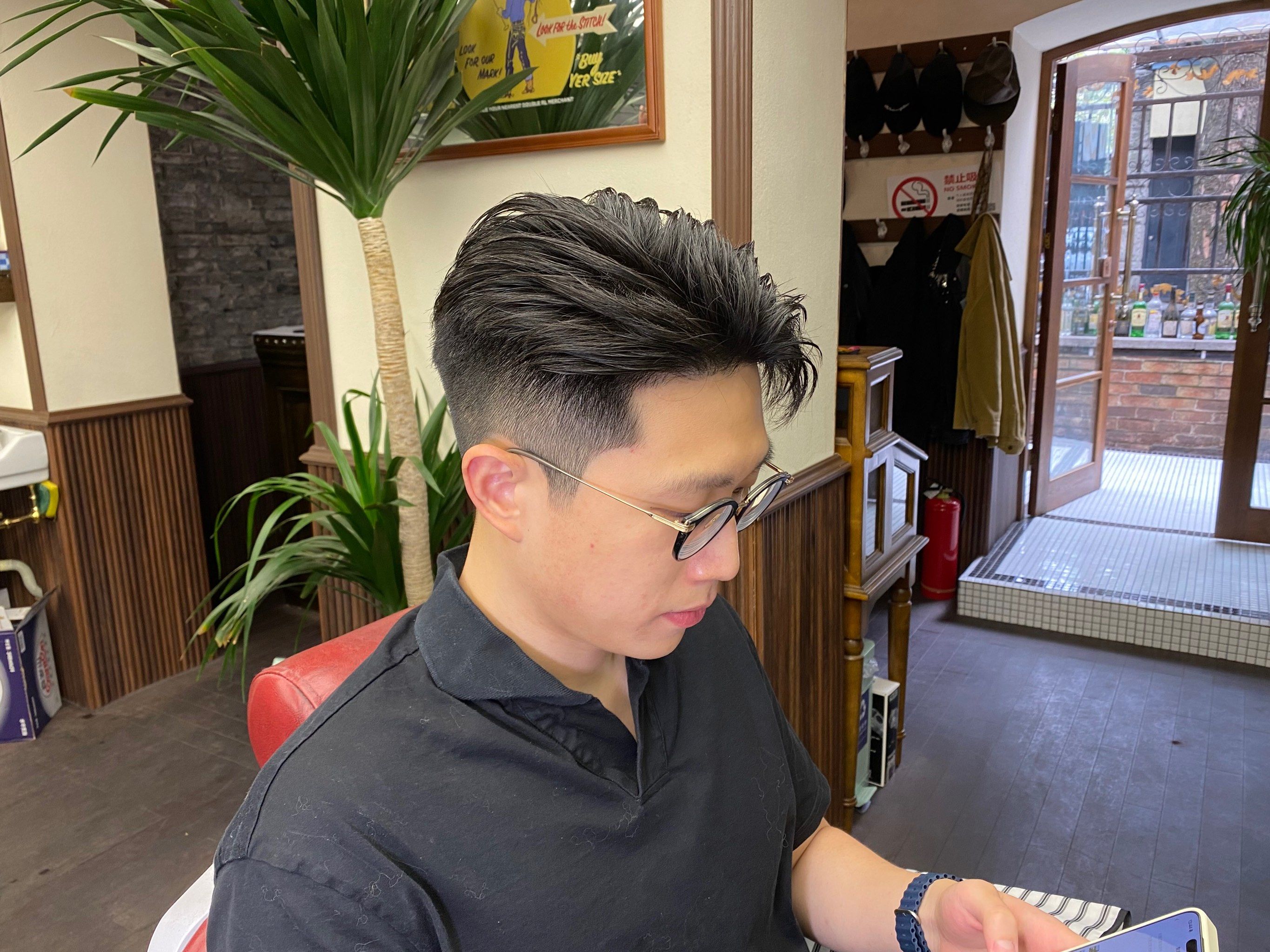 回上海第一家理发店 选对了  有发型困扰的 选他家