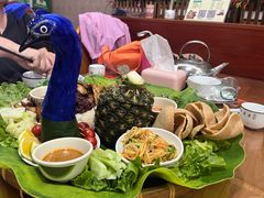 -沐毫傣泐云南菜孔雀宴•手抓饭傣味烧烤(曼听公园店)