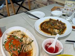 葱油梭子蟹-好兄弟郭巨海鲜(天一阁店)