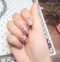 -手牵手美甲