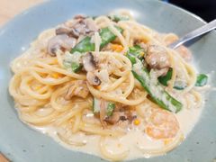 蓝钻虾松海胆酱意大利面-红小满休闲餐厅(十全街店)