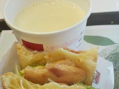 法风烧饼+豆浆-肯德基(环翠北店)