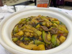 紫苏牛肉青茄煲-竹溪百福酒家(同和店)