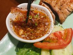 炭烧猪颈肉-mango tree芒果树泰国餐厅(青岛万象城店)