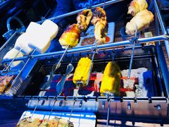 烤玉米-三个蒙古大叔羊肉串(大宁店)