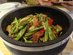 炒豆角-绿色吴家粥铺(河西天街店)