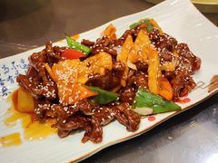 百合菠萝酥牛柳-津菜宋记老房子(鼓楼店)