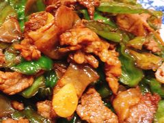 老刘土辣椒炒肉-红色湘菜馆(春风店)
