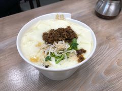 肉沫豆腐脑-志勇烧饼