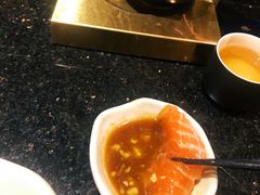 三文鱼刺身-上井料理黑金店(IFS国金中心店)