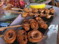 烧肥肠串-饭町二郎日式综合茶餐(中安广场店)