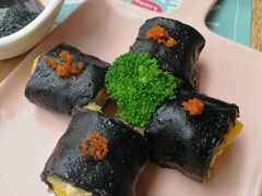 金沙墨鱼脆皮肠-一笼小幸运