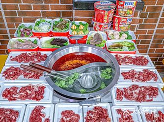 在深圳找不到对手的牛肉自助火锅！