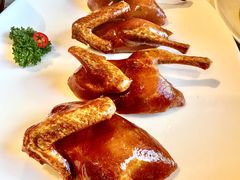 玻璃脆皮乳鸽-利苑酒家(金宝店)