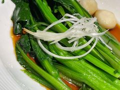 油淋脆菜心-绿茶餐厅(乐峰广场店)