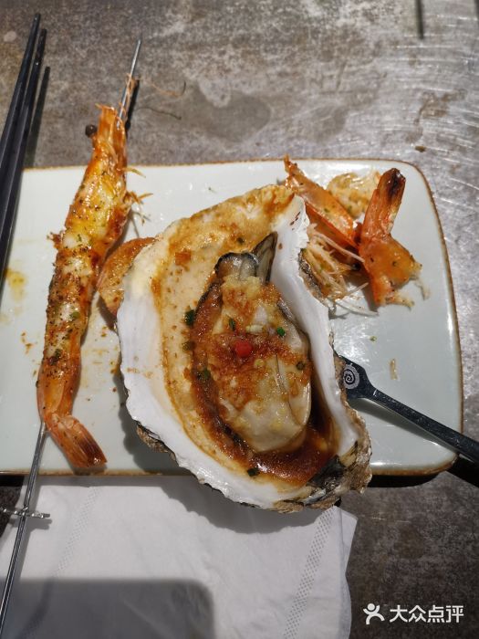 很久以前羊肉串(昌里路三钢里店)烤生蚝图片