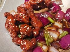 蒜香蜜汁排骨-绿茶餐厅(深圳龙华天虹购物中心店)