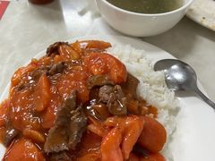 番茄蛋牛肉饭-好好滋味茶餐厅