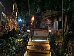 -天门沟九州驿站树上汤泉