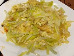 韭黄炒蛋-顺德·古草食记(长寿店)
