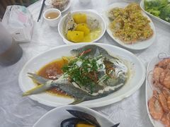 清蒸金昌鱼-众味海鲜大排档·活海鲜·潮汕味(南澳店)