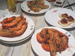 泰式黑虎虾-大渔铁板烧(花园道店)