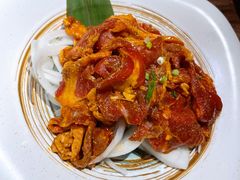 -明洞阿姨·韩式酱蟹烤肉·创意料理(三元桥店)