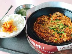 酸菜五花肉铁板饭-中山大学东校区-学生第2食堂