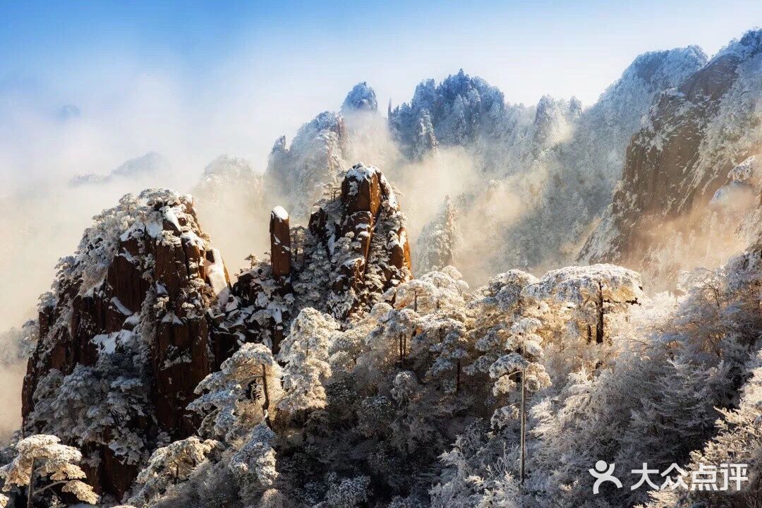 【博洋视线】 难忘黄山雪️ 云和雪都恋着这山峦