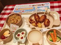 牛肉焖饭烤鸡翅儿童餐-西贝(枫蓝国际购物中心店)